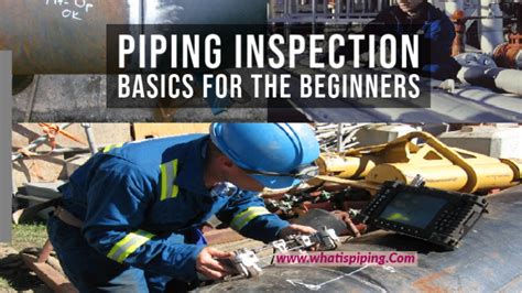 piping inspection procedure